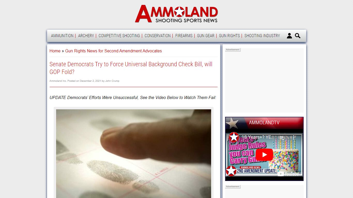 Senate Democrats Try to Force Universal Background Check Bill, will GOP ...
